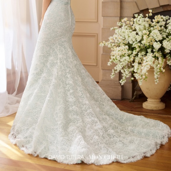 MON CHERI DAVID TUTERA WEDDING GOWN - Picture 2 of 15